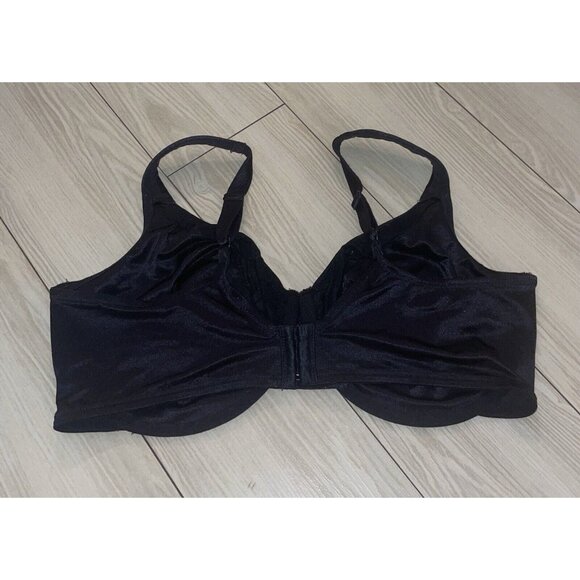 Curvation 5304546 Side Smoother Bra Unlined Underwire Womens 42DDD Black - Picture 4 of 6